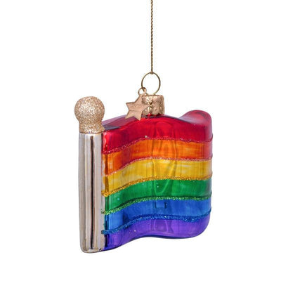 Kerstornament - Vondels Regenboogvlag - JungleHome