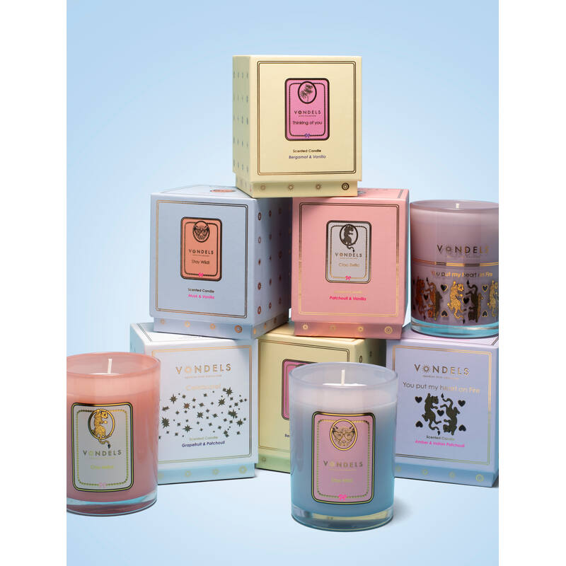Geurkaars - Vondels You Put my Heart on Fire