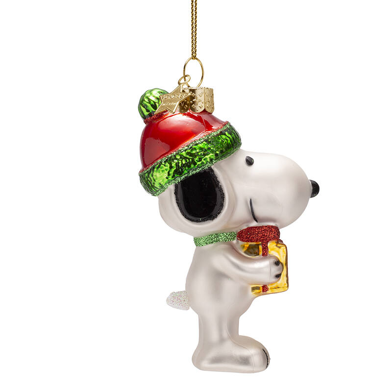 Kerstornament - Vondels Snoopy / Gift