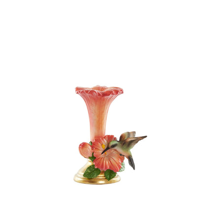 Kandelaar - Vogel met bloem