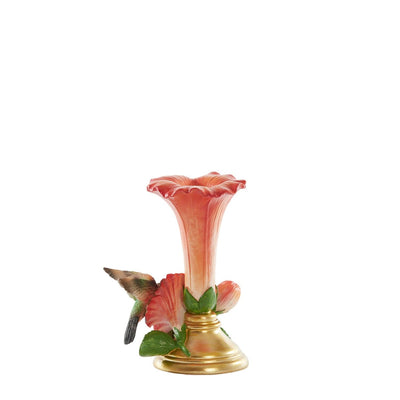Kandelaar - Vogel met bloem