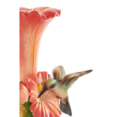 Kandelaar - Vogel met bloem