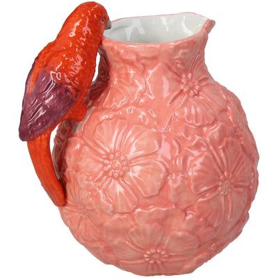 Vaas - Vogel Roze/Rood