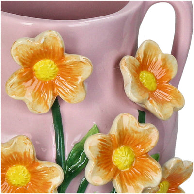 Vaas - Bloemen Dolomiet Paars
