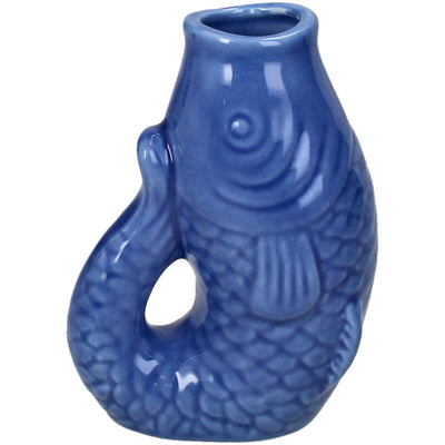 Vaas - Vis Blauw